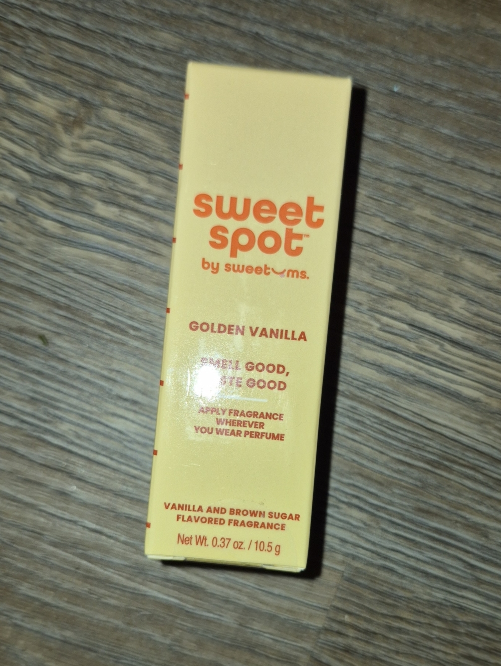 Sweetums Sweet Spot Golden Vanilla Lip Balm - Nwt.